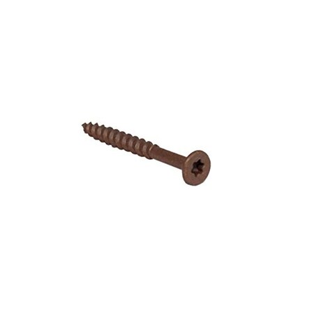 Grip Rite #9x2-1/2" Star Drive Decking Screws In Brown 5 Lbs.-Pk P212STB5